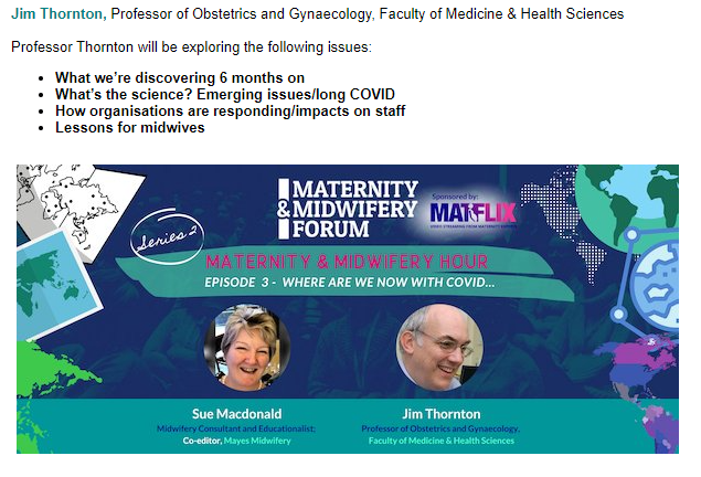 GillMoncrieff's tweet photo. Watching @jimgthornton on #Matflix @MidwiferyForum https://t.co/dJVcr7tjXQ