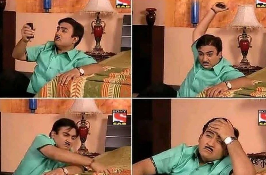 Pritesh18638863's tweet photo. @sagarcasm In 20th over Kedar Jadhav trying for singal...

Csk fans be like: https://t.co/iHDpPYl3K1
