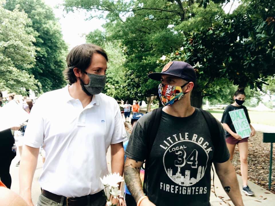 In the Arkansas State Senate, I will work with anyone to advance policies that ensure that people who put themselves in harm’s way every day are treated like the heroes they are. Proud to have the endorsement of <a href="/ARKfirefighters/">Arkansas Professional Firefighters</a>.