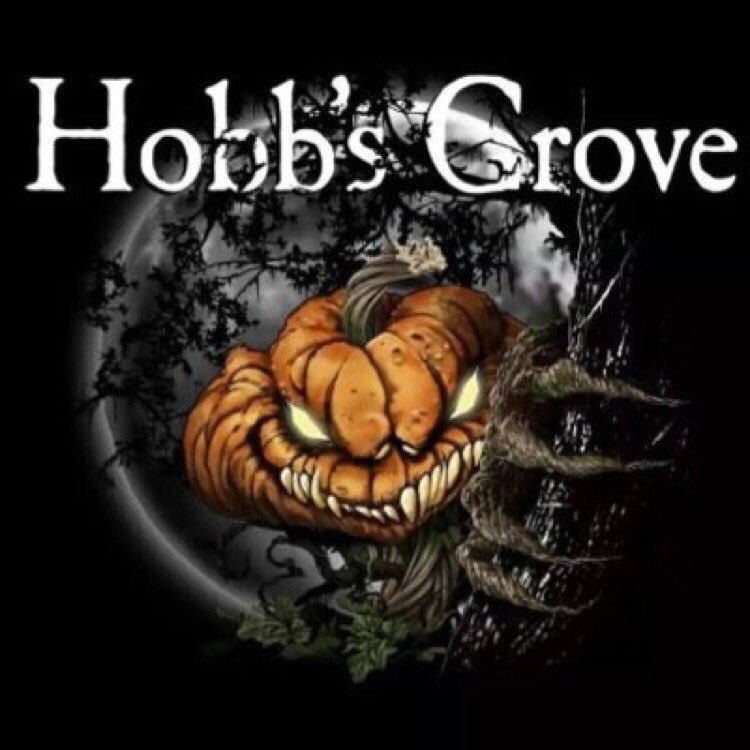 The Season of Screams begins here at Hobb’s Grove! The 9th &amp; 10th are nearly sold out and Sunday, the 11th, is now open and available. All tickets must be purchased through the website, HobbsGrove.com. Scare ya soon! Muah ha haaa! 👻