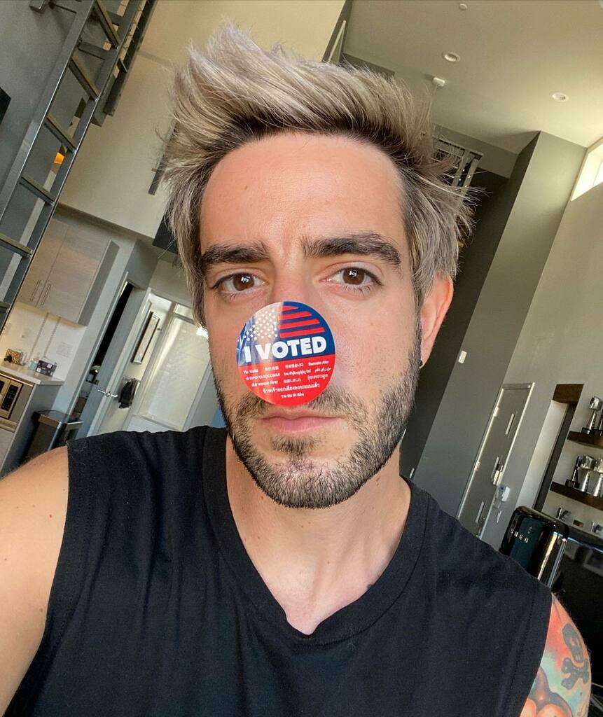 JackBarakat's tweet photo. For the love of god please vote!! Also...and this is very important..don’t forget to do your roots! https://t.co/QtzOV5fxSs