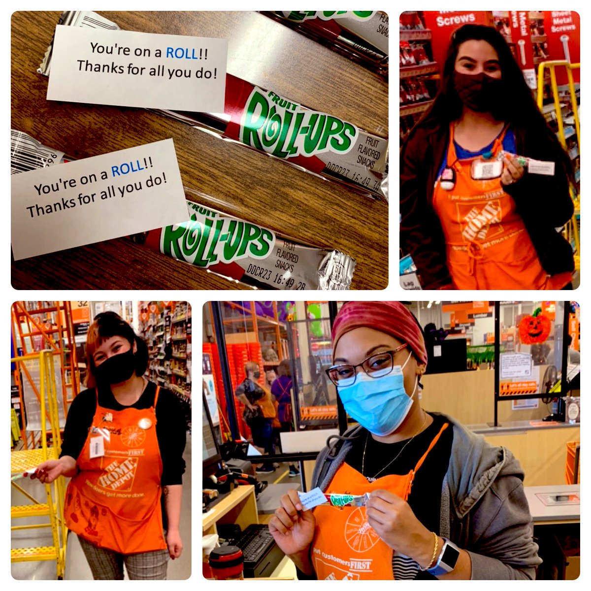 Celebrating all Front End Associates and all of their hard work! <a href="/NalleyChris/">nalley's</a> <a href="/ajbabe02/">Amanda Baber</a> <a href="/Amazonwarrior19/">Glenda Smith</a> @thd_young