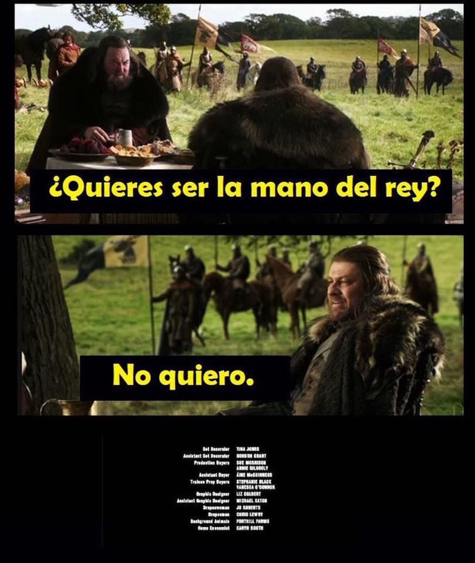 MultiversoTM's tweet photo. "Juego de Tronos" podría haber durado un solo episodio. https://t.co/w50WfsB4ig