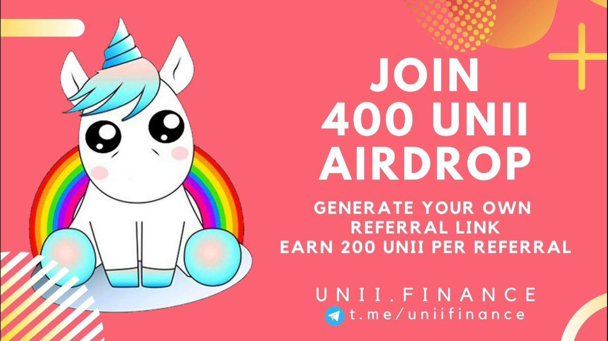 FinanceUnii's tweet photo. #Uniiers Form a Governance Community. Grow @UniswapProtocol to 1Million users! Join Tele https://t.co/6Dt92l6Sl7 to claim. https://t.co/UyQ5MGCbk5