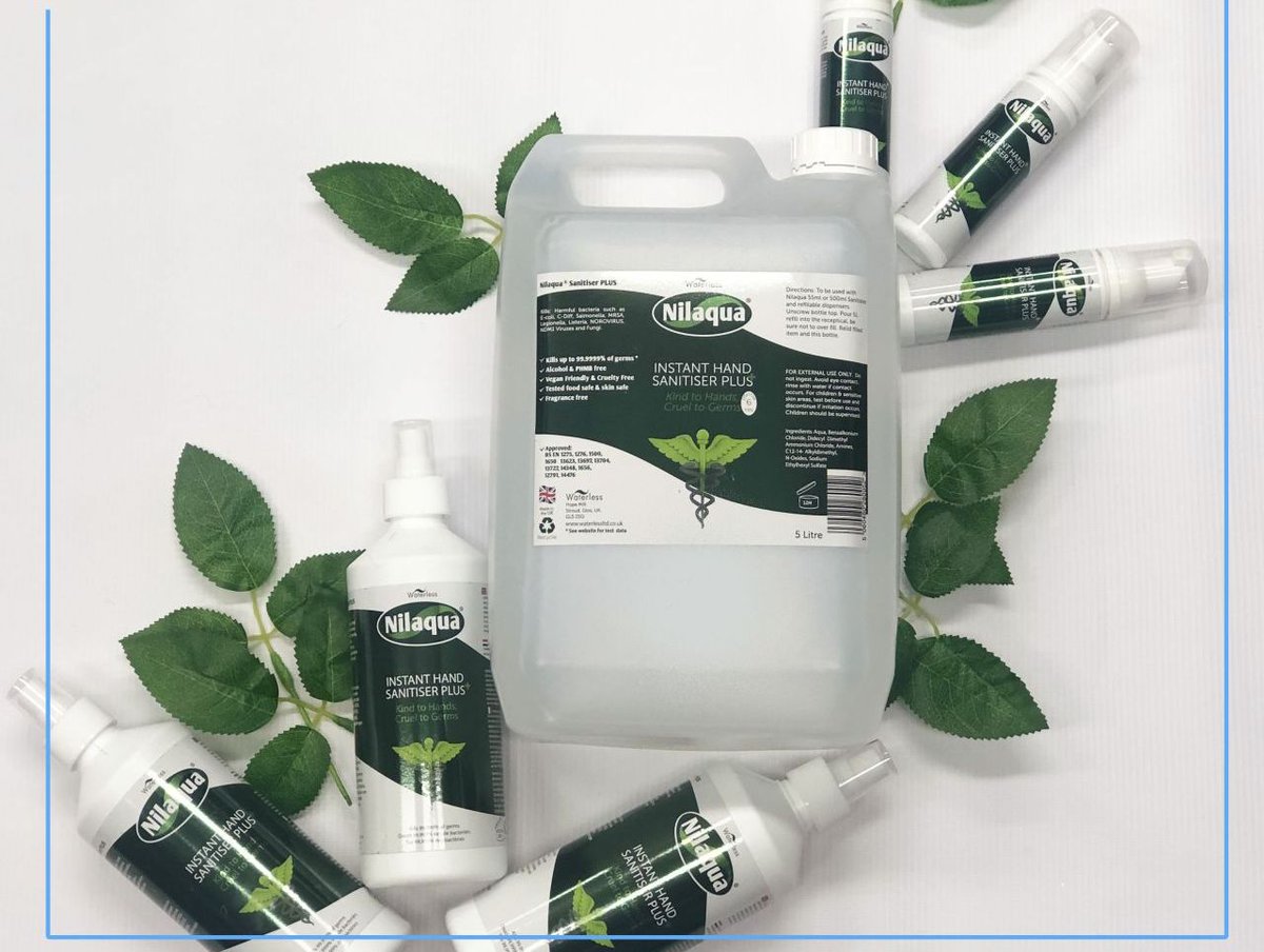 Dry hands no more! Our range of #Alcoholfree hand sanitisers are gentle on the skin, but tough on germs- perfect for when you're at work, or out and about.

Grab yours today at theviralcleaner.com - as an added bonus, DM us for free #UK shipping code!

#London #health #safety