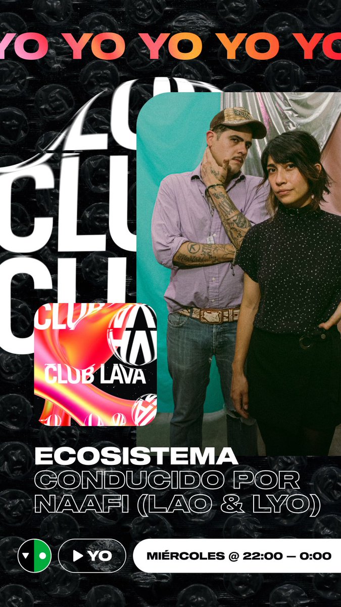 🙌🏾 <a href="/N_A_A_F_I/">naafi*</a> tiene programa en vivo en Club Lava🎙️Escúchalos en la burbuja RADIO. Vas... descarga la app 👉🏽 bit.ly/3mFepkP