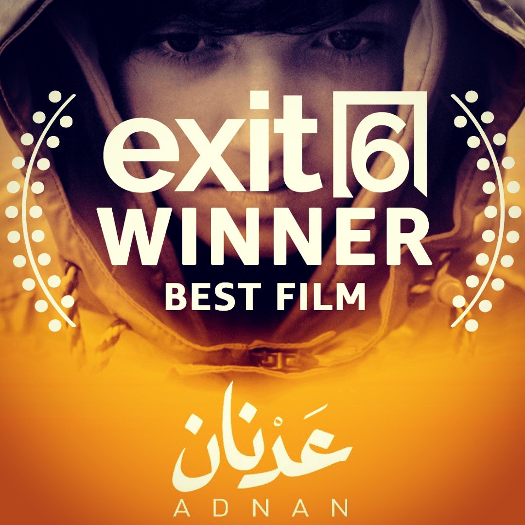 ChattertonSD's tweet photo. It’s just about settled in… that Adnan won BEST FILM at EXIT 6 Film Festival!

45 films were selected and we were one of 6 to be nominated from the ‘Judges 6’. The quality was high so we're ecstatic to be awarded the top prize. We were also nominated for Best Screenplay :) https://t.co/NmeJIT8OCY