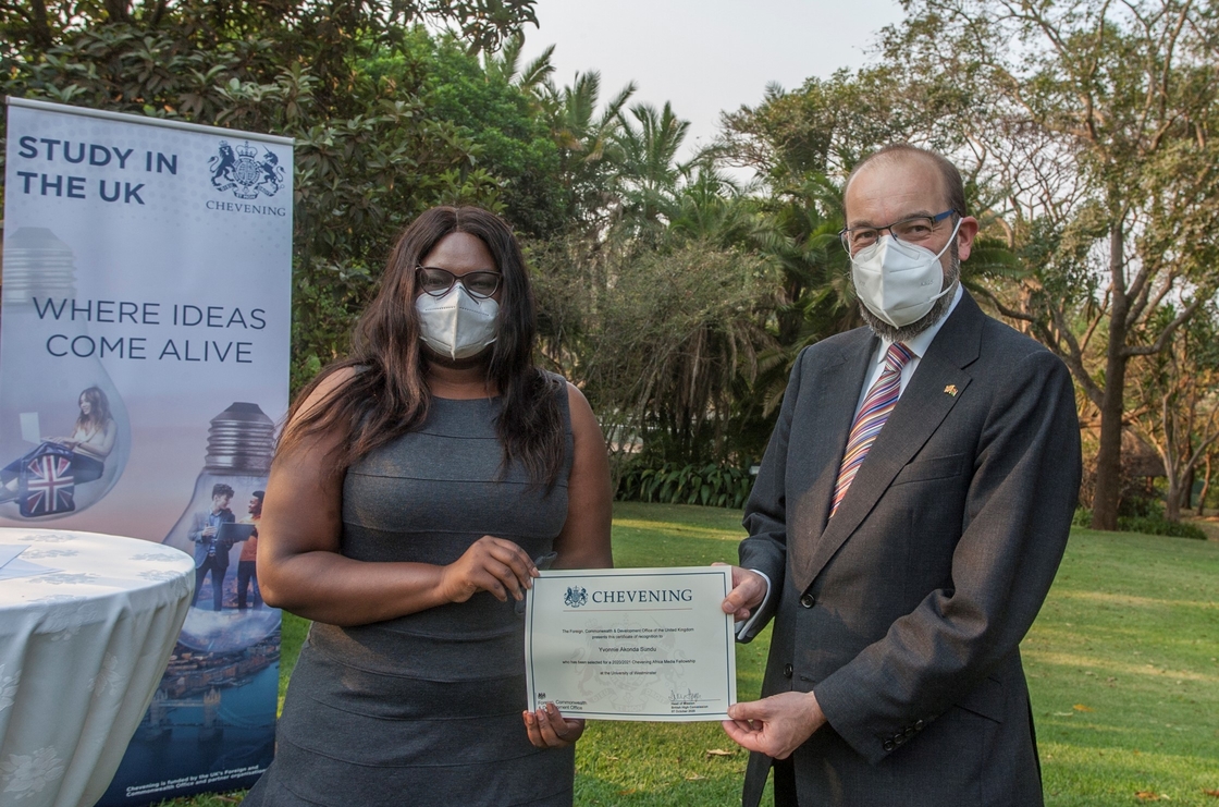 Congratulations to Yvonnie Akonda Sundu for receiving the Chevening Africa Media Freedom Fellowship. The @NationOnlineMW journalist will join fellows from ten other African countries to explore issues of media freedom and trust in misinformation age at <a href="/UniWestminster/">University of Westminster</a>