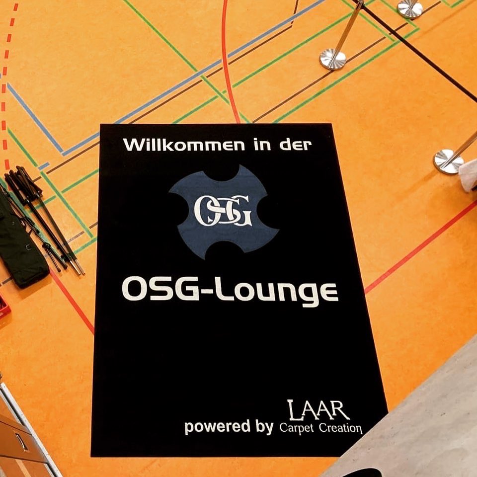 LaarCreation's tweet photo. Endlich durften wir wieder!

Gestern pünktlich zum 1. Bundesligaheimspiel von FRISCH AUF! Göppingen wurden die Teppiche in der OSG-Lounge ausgerollt. Es war ein schöner und gut durchorganisierter Abend. Das LCC-Team gratuliert FRISCH AUF! GÖPPINGEN zum #Derbysieg! #frischauf! https://t.co/A1sF6xcOot