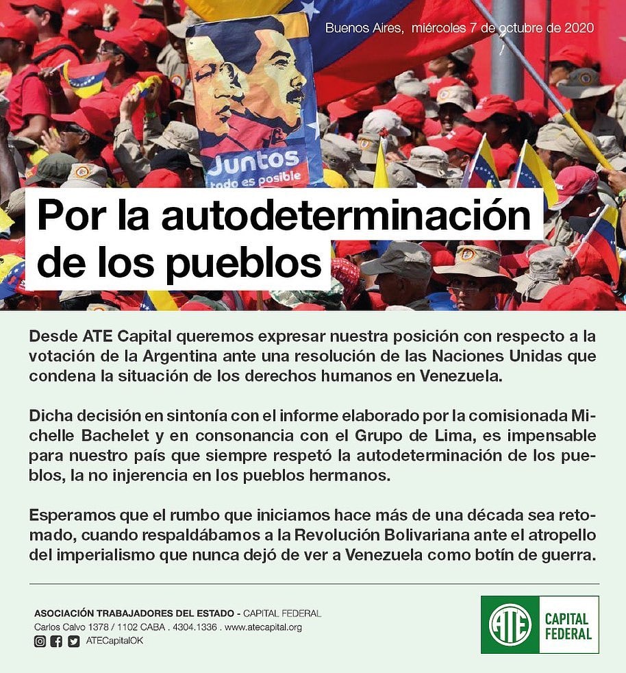 ATE Min. Producción tweet media