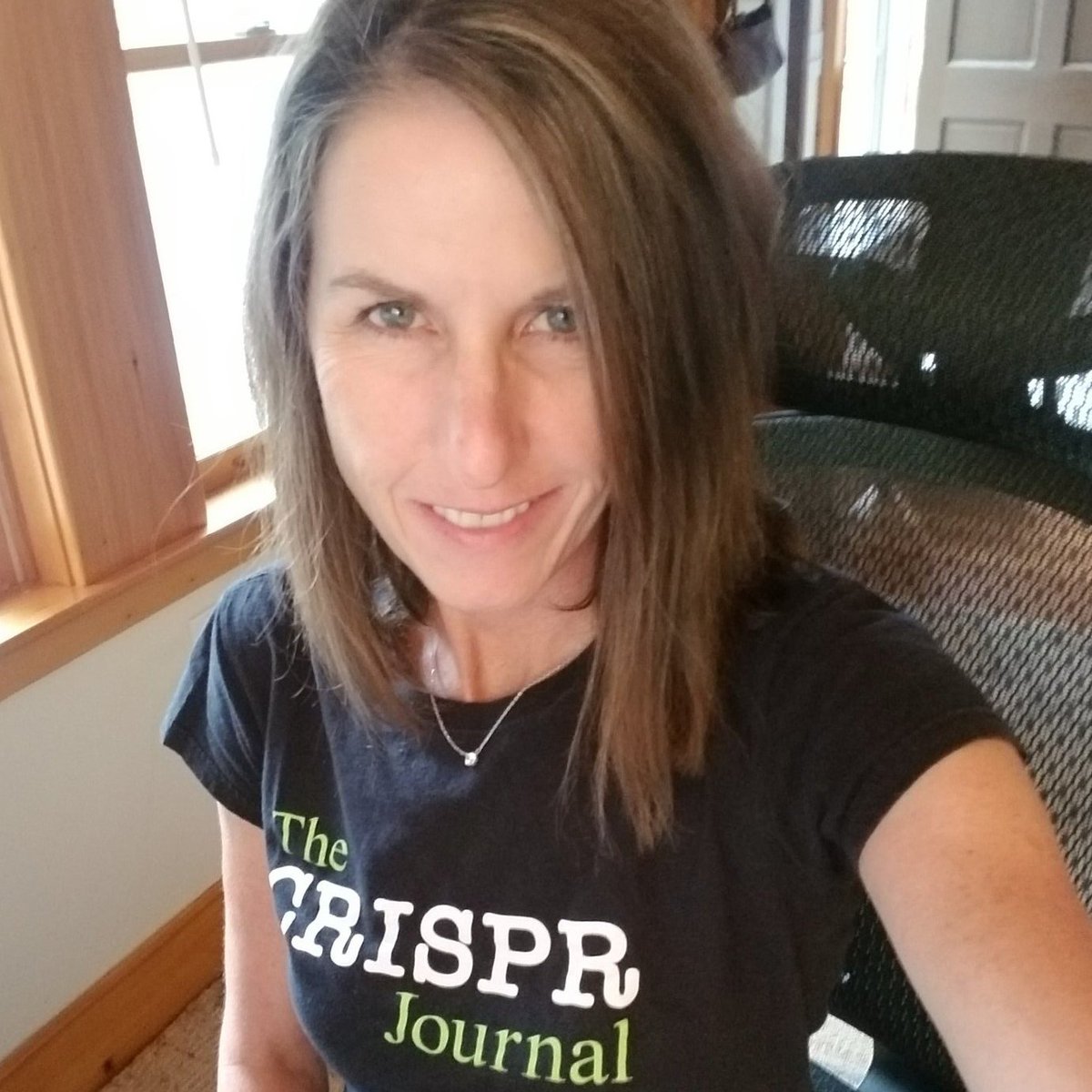 Today seems like a really good day to wear my CRISPR Journal t-shirt <a href="/CRISPRjournal/">The CRISPR Journal</a> <a href="/LiebertPub/">Mary Ann Liebert Inc</a>