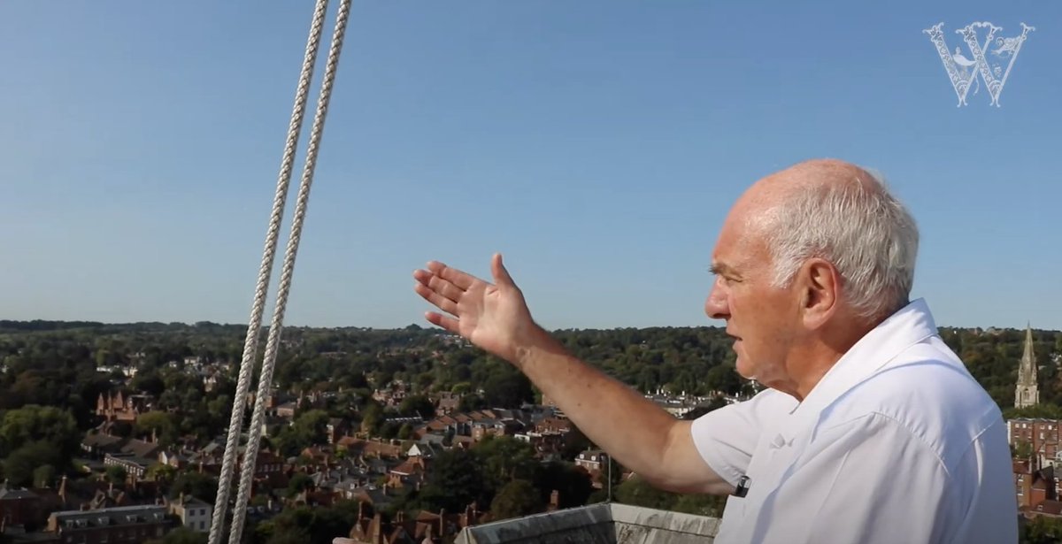 WinCathedral's tweet photo. Take a virtual trip up the #WinchesterCathedral tower 👇

Join Head Tower Guide, Jeff Steer, for our virtual tower tour. This tour was made as part of #HeritageOpenDays 2020 🌟

🔗 https://t.co/5mcDZfjkVI

#Winchester #Hampshire https://t.co/8tiaa7hi2c