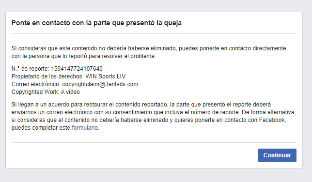 NestorHRpo's tweet image. Me bloquearon en facebook cortesía @WinSportsTV Hace un par de meses el canal de youtube de VMV fue bloqueado por dicho canal y ahora no puedo publicar videos viejos de Nacional porque también me la aplican tremenda censura la de este canal con un contenido que no era de ellos.
