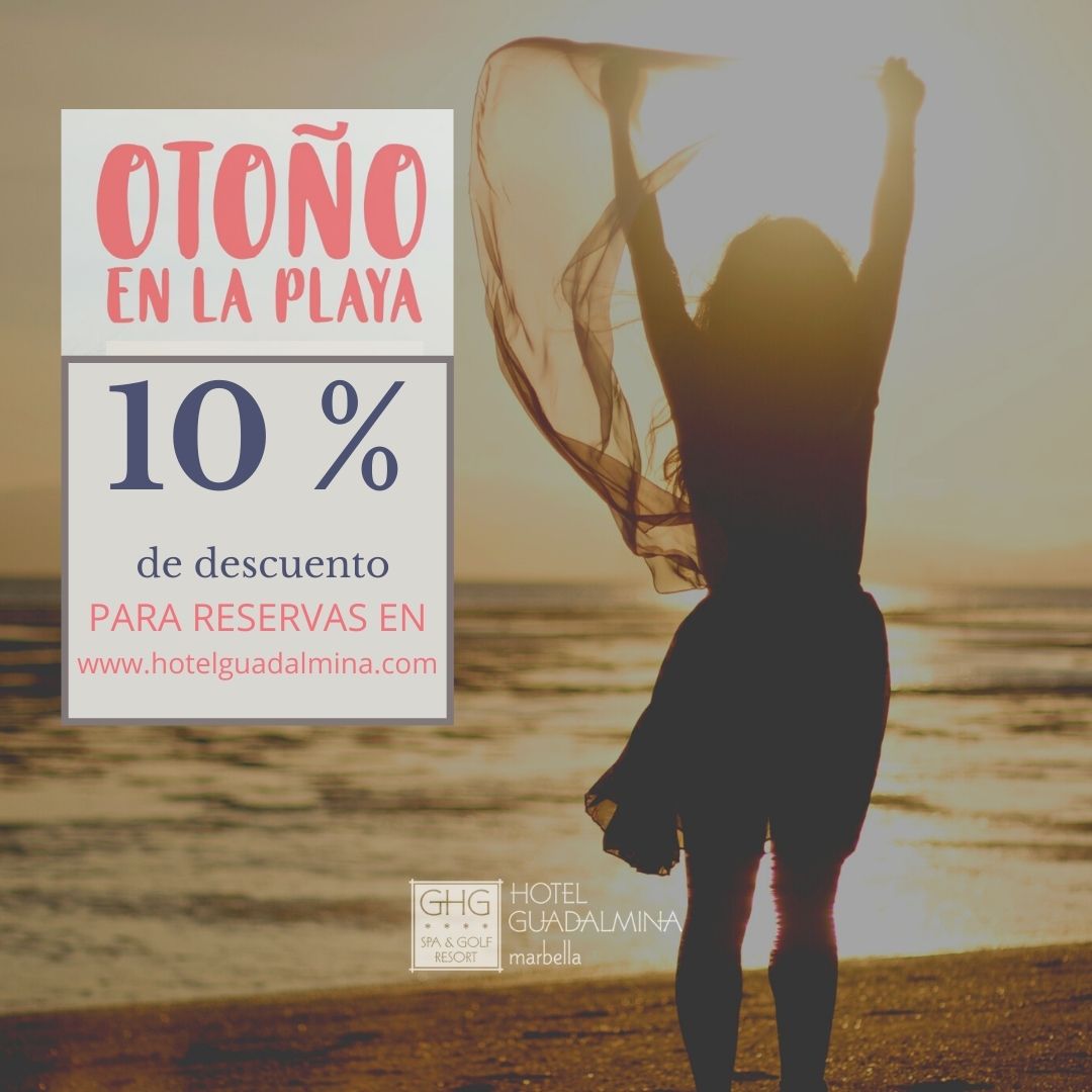 El otoño es una época estupenda para disfrutar de la playa.En <a href="/HotelGuadalmina/">HotelGuadalmina</a> tenemos esta oferta, para que vengas a disfrutar en octubre,noviembre y ¡diciembre!
Tel.:952 88 22 11
info@ hotelguadalmina.com
#safetourism #Guadalmina #Marbella #playa #relax #golf #volveraviajar