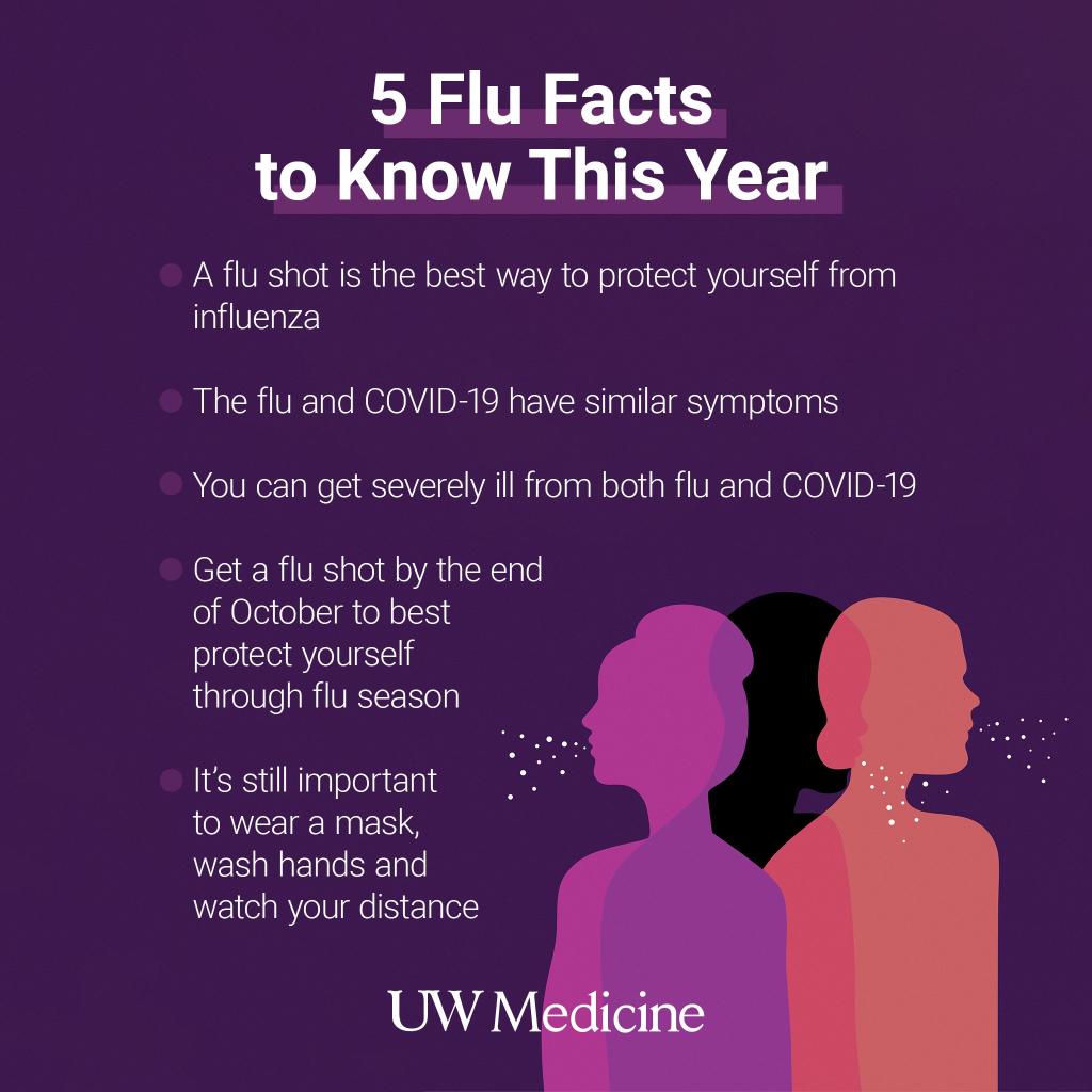 flu facts, uw medicine