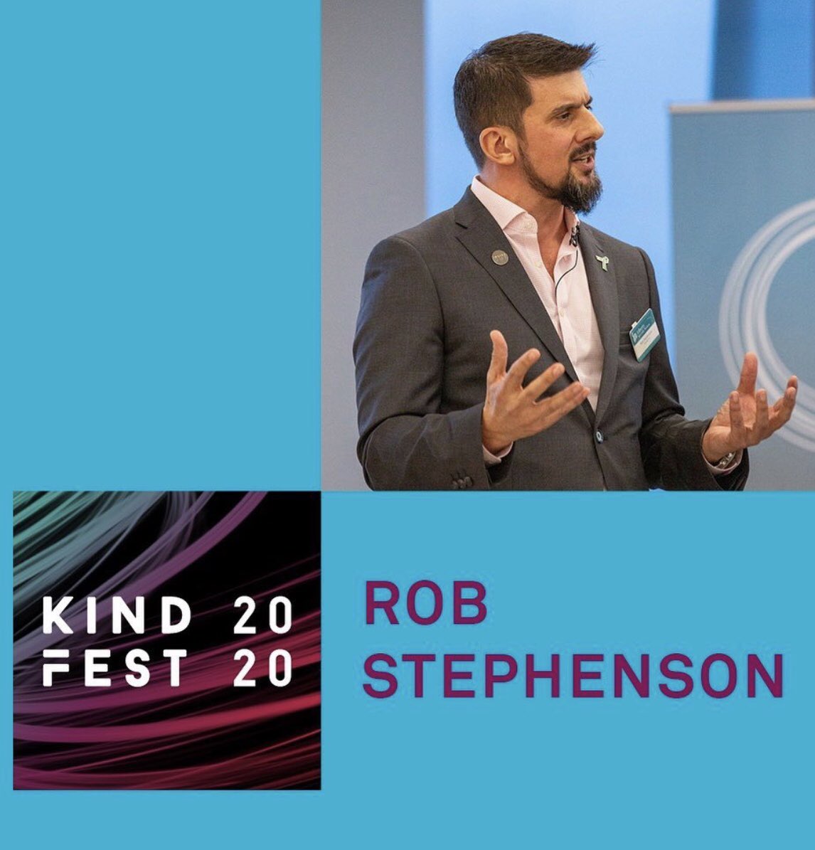 HillsSusie's tweet image. Delighted that @Rob_InsideOut is joining us for #kindfest2020. Go #teamkind