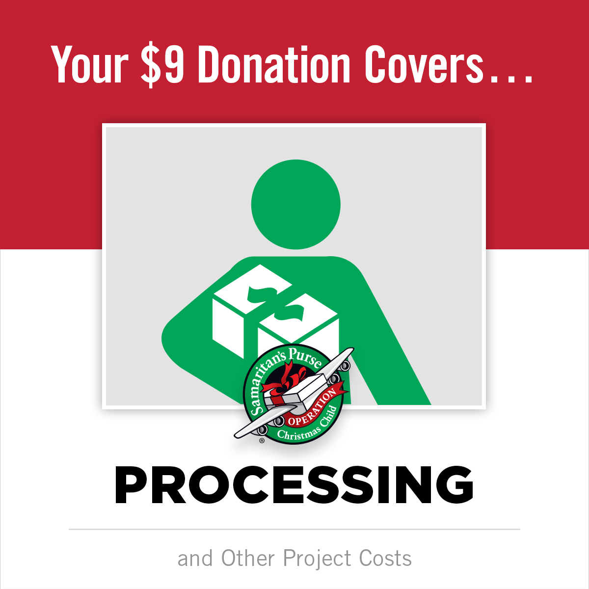 Your donations are critical for #OperationChristmasChild shoebox collecting, processing, and shipping, as well as ministry partner training and Gospel materials.

If you make your donation online, you'll receive a tracking label so you can Follow Your Box! sampur.se/34epIYO