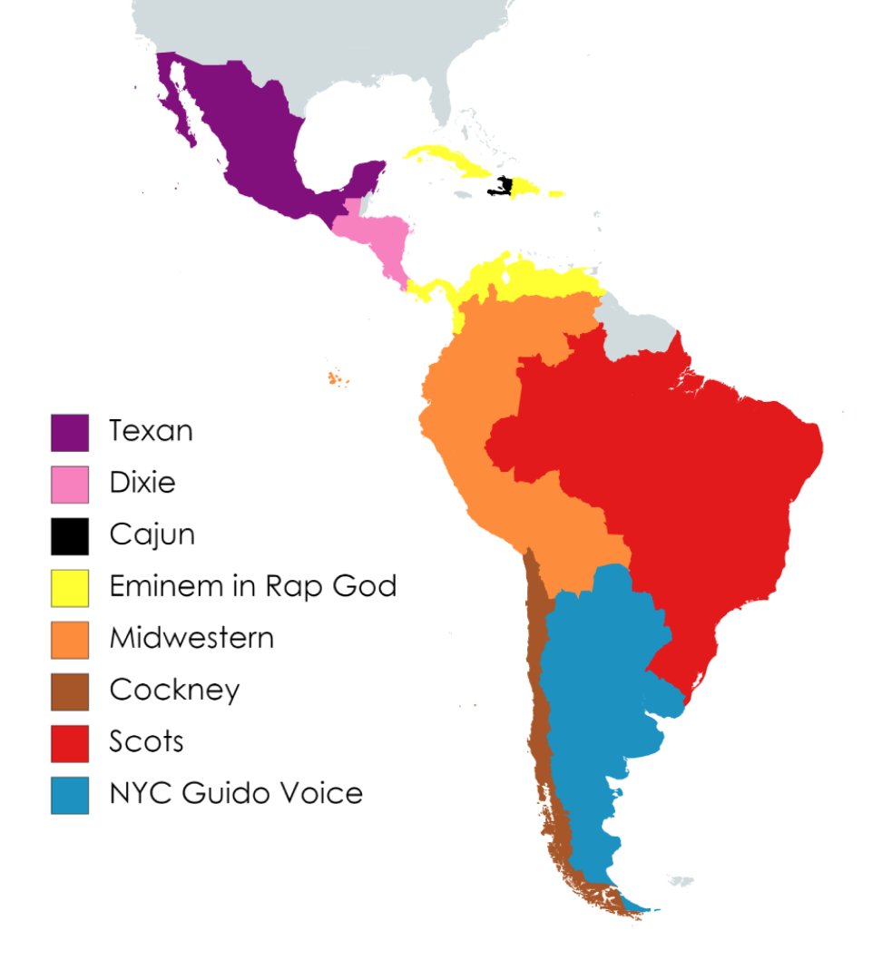 Latin America Language Map The Big Data Stats On Twitter: "Language Map Of Latin America For People  Who Only Speak English Https://T.co/W26Skzlpme Https://T.co/Ap0Oia0D1H" /  Twitter
