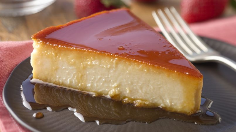 On the theme of pudding type desserts, we can't forget el FLAN! My favorite is Flan de Queso. SOOO FREAKING GOOD!