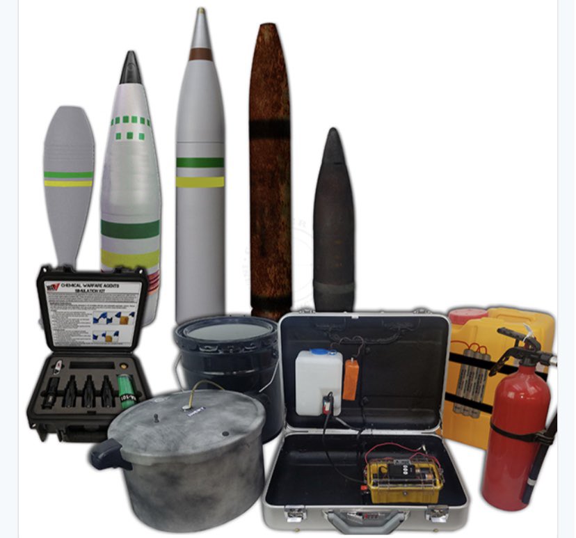 mac7training's tweet image. Chemical Ordnance &amp;amp; IED’s with CWA Simulants