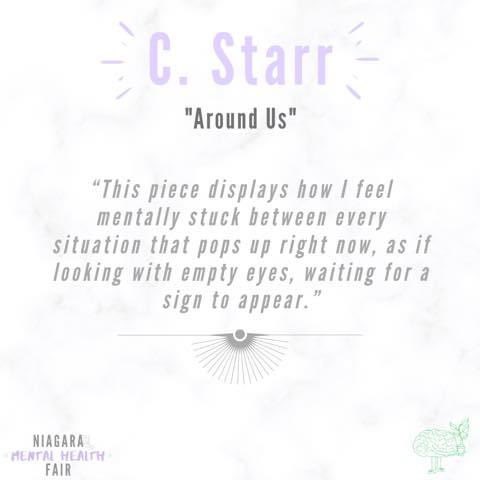 NiagaraMHF's tweet photo. “Around Us” — C. Starr. 💜 https://t.co/3CTYpM2FaG