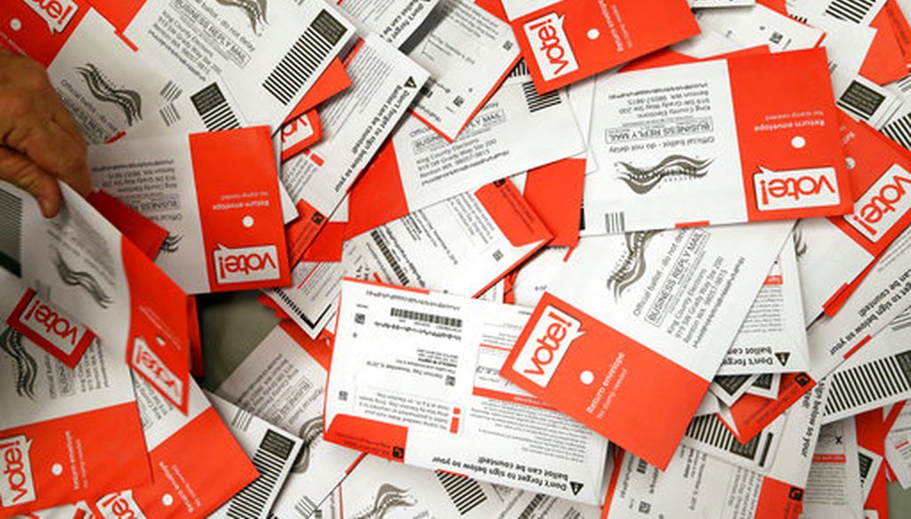 PolitiFact's tweet photo. 11 tips! Here’s a consensus of best practices — vetted by election experts — for how to make sure your mail ballot gets counted. https://t.co/VwoEPueuBr https://t.co/7Y5iVypiOS