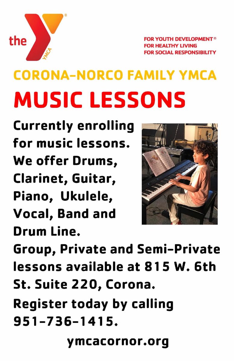 cornorymca's tweet image. Great news! Our lessons have resumed in-person. We can’t wait to help you or your loved ones thrive through music with in-person instruction again.