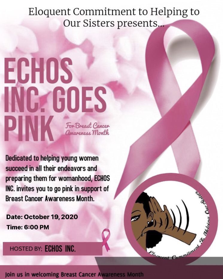 SSU_ECHOS's tweet image. There is Strength in Number and Power in Pink! Join the Ladies Of ECHOS Inc. for a Chance to Meet Members and Become Informed on What ECHOS GOES PINK is all about.  Hope to See You There! #ssu24 #ssu23 #ssu22 #ssu21 
#breastcancerawareness #breastcancer #maskup #savannahstate