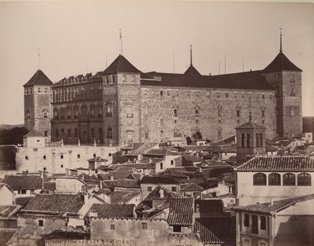 By July 21, most of the Nationalists in major cities were wiped out. In Toledo, 800 military police officers, 6 cadets, 100 bureaucrats, and 200 right-wing civilians barricaded themselves in the Alcázar, a medieval fortress. They were surrounded by 8000 Republican militiamen.