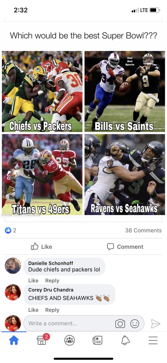 coreydru100's tweet photo. Chiefs Vs Seahawks!!! https://t.co/Fnl6LrbLWX