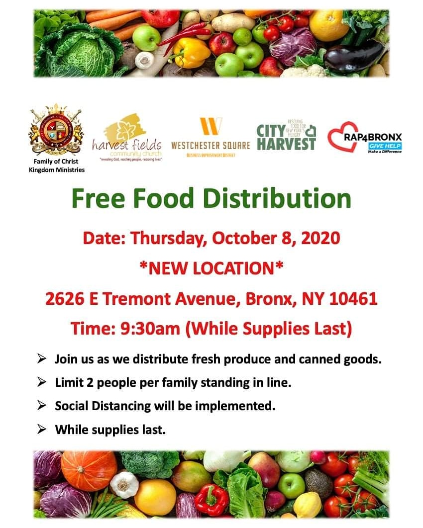 WSBID's tweet image. Join us tomorrow, October 8th at 9:30AM for another Free Food Distribution in our district.  See attached flyer for details.  Feel free to spread the word.
