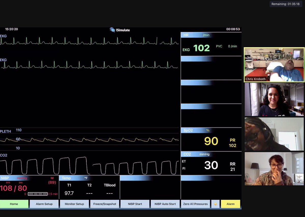 Code dynamics: the key is how we communicate #ResusX20 #iSimulate @capno_medic