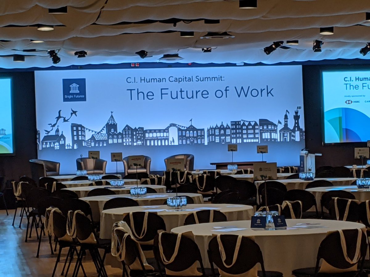 Skills, jobs, economic growth, the gig economy and wellbeing will all feature at tomorrow's <a href="/brightfuturesgy/">brightfuturesgsy</a> Human Capital Summit: The Future of Work. Final prep done. Join us and our excellent line up of speakers. <a href="/CareyOlsen/">Carey Olsen</a> <a href="/GrantThorntonCI/">Grant Thornton CI</a> <a href="/HSBC/">HSBC</a> <a href="/rossborough/">gloria geddis</a>