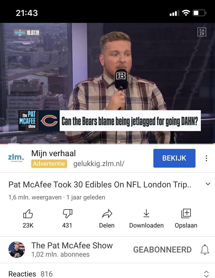 MikeVinoss's tweet photo. Big fan of the show! #oneofmcafeesmillion https://t.co/WwLMgX4Jlh