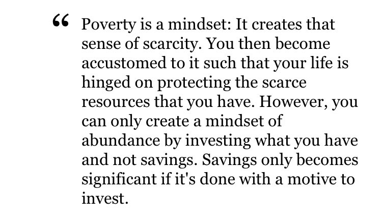 4) You have a scarcity mindset“It’s a saturated niche”“No one will pay that much, I should lower my price”If you want to attract affluence and abundance into your life, develop the right mindset.• Visualize it•  Believe it• Work for it•  Receive it