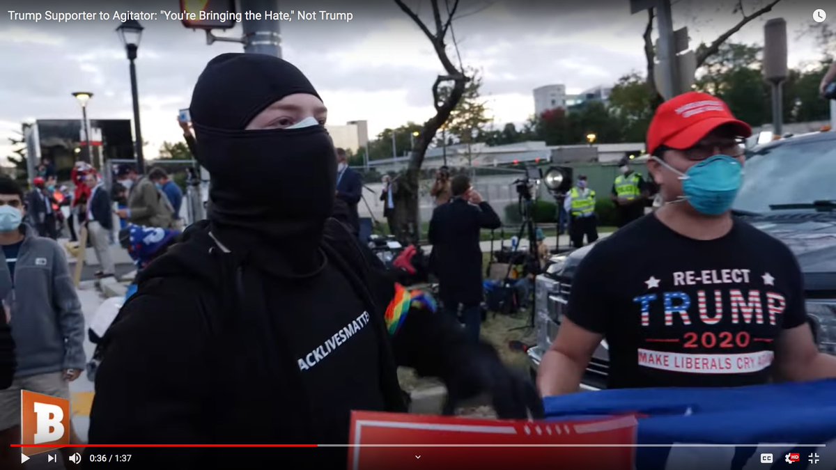 Asian Trump supporter on the right.