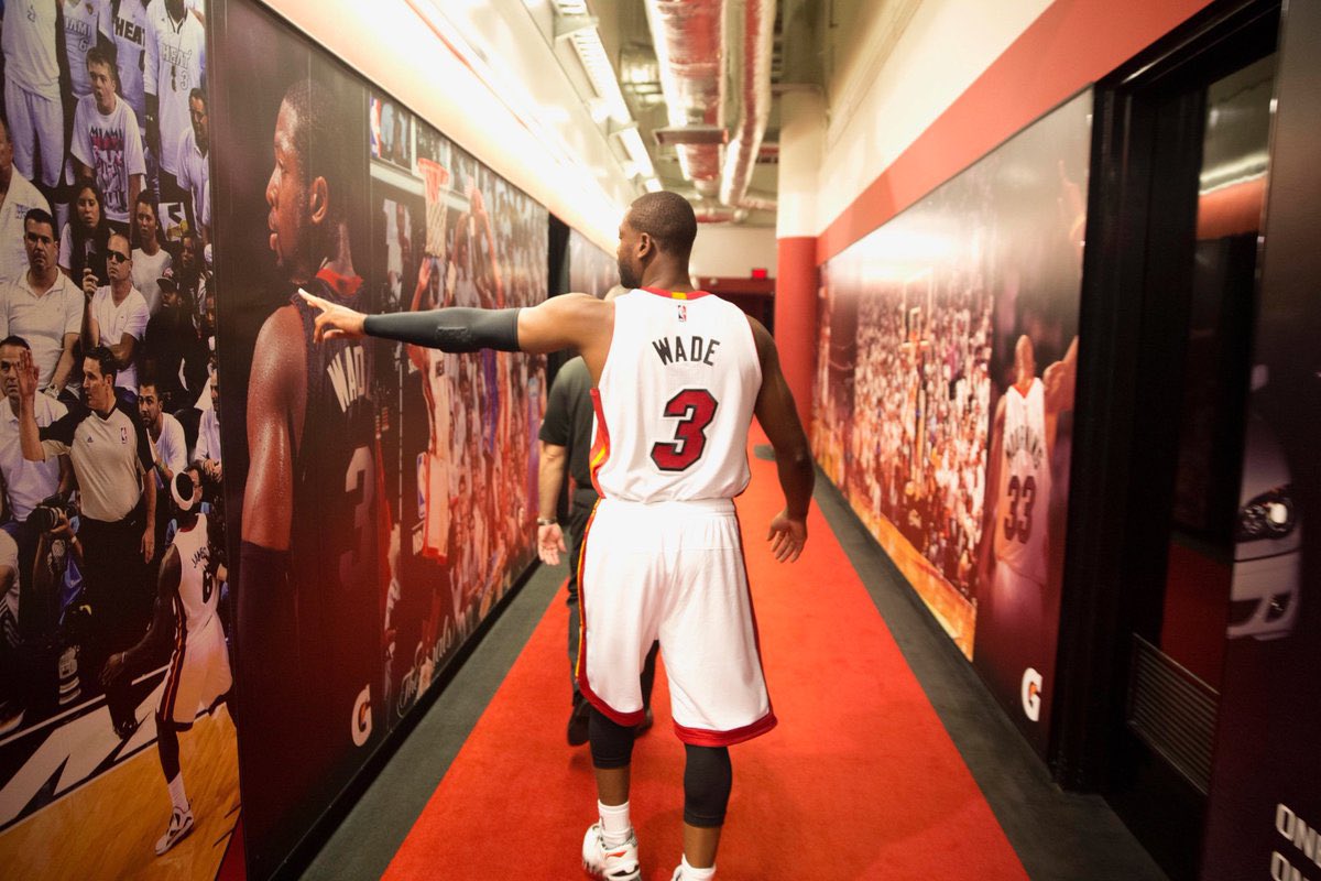 That offseason, the only new player the Heat picked up was some guy named Duncan Robinson, but Dwyane Wade announced he was returning for his final NBA season. That year was obviously gonna be all about Dwyane