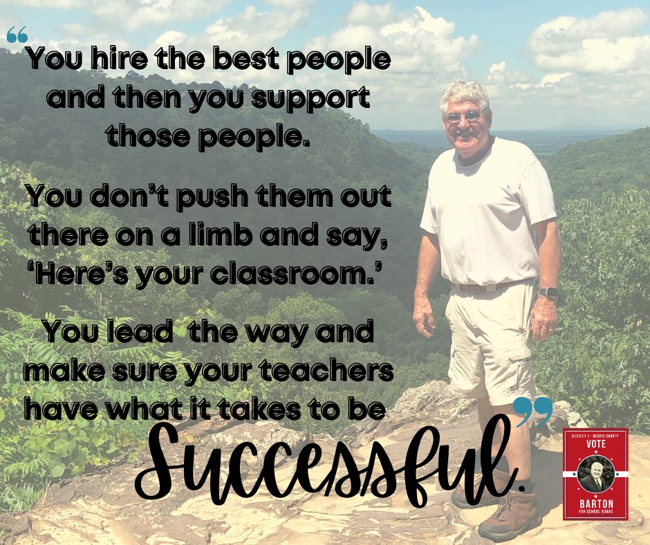 Barton4B's tweet photo. If ever there was a time when educators need support it is now!!  Please help us share the word that Charles Barton is offering to join the work to help! #Barton4Board https://t.co/URBI4lwH8n