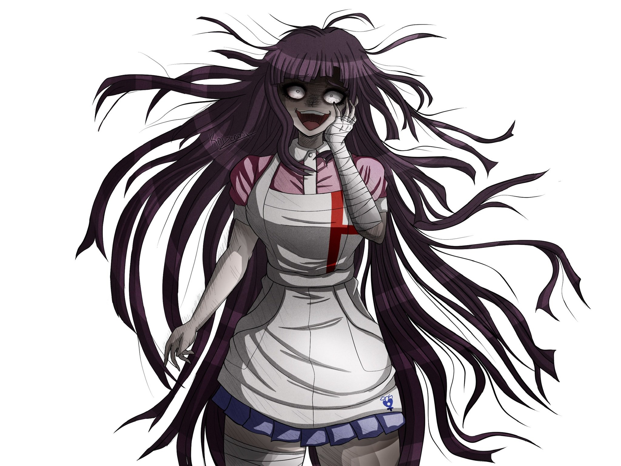 “Mikan Tsumiki, the Ultimate Despair Sprite #Danganronpa” .