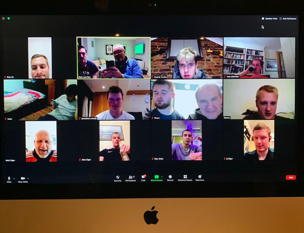 WokingWolves's tweet photo. It’s that time of the week again! .. our Wednesday night virtual social get together .. thanks to Matt for the brilliant quiz - certainly got the grey matter working! #wdffa #wokingwolves https://t.co/EizzaVZb38