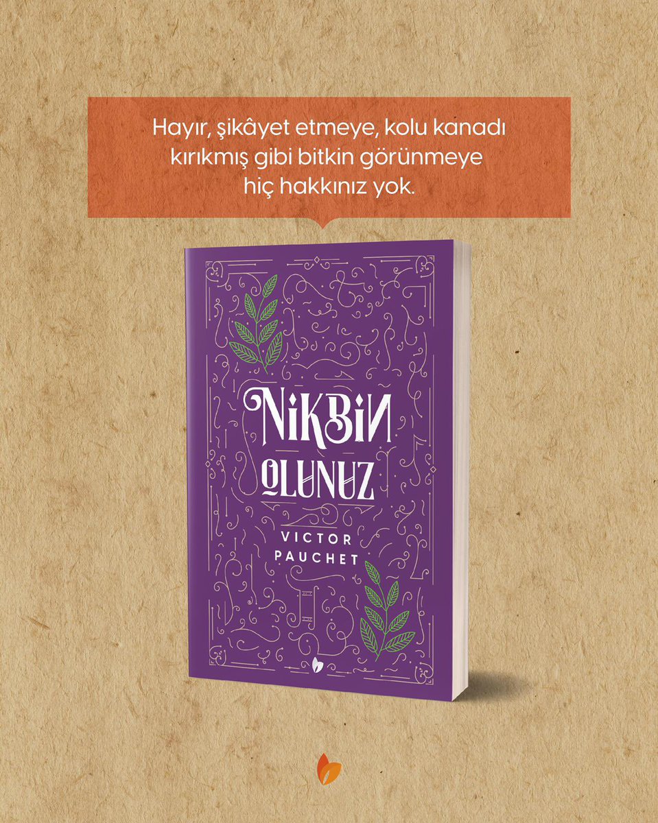 bugdaykitap's tweet photo. Hayır, şikayet etmeye, kolu kanadı kırıkmış gibi bitkin görünmeye hiç hakkınız yok. 
#buğdaykitap #kitapönerisi #kitapsevgisi #kitapsever #kitaplar #kitapyorumu #edebiyat #bilim #sanat #kültür #nikbinolunuz #nikbin #victorpauchet #kitap #kişiselgelişim #kitaptavsiye #okur https://t.co/1dfvXnziWy