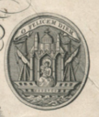 Two interesting features on this note. Firstly, at this time the Leith motto of "Persevere" was not in use as far as I know, instead the Latin "O Felicem Diem" just means "oh happy day!" in reference to George IV's visit