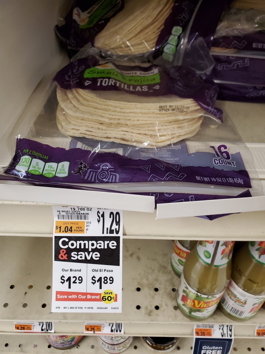 FACSnms's tweet image. Just picked up supplies for our taco lab tomorrow. Lots of real world math problems here! If I buy 3 of each, which is cheaper? Why might someone still purchase the more expensive option? Besides unit price, what other factors do you consider when purchasing food? #SayYesToFCS