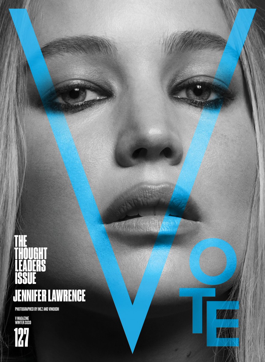 #V127—THE THOUGHT LEADERS ISSUE: #JenniferLawrence
“Voting is the foundation of our democracy and our freedom. And I would consider this upcoming election the most consequential of our lifetime.”: https://t.co/n2F8A113A8 https://t.co/08AfMierEs