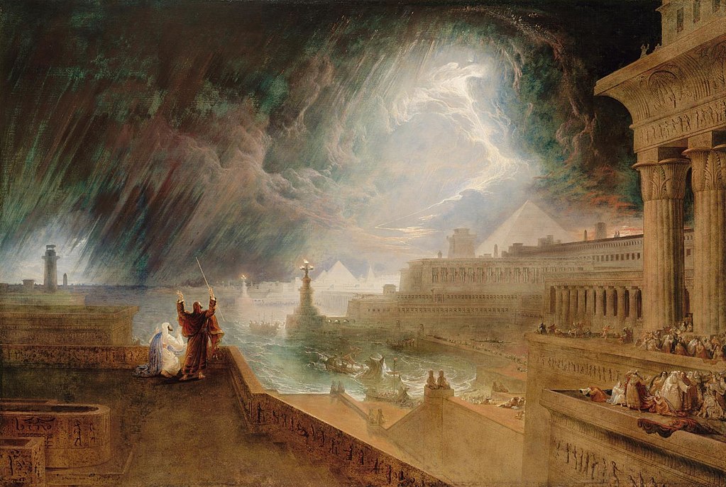 İngiliz ressam John Martin’in tabloları.