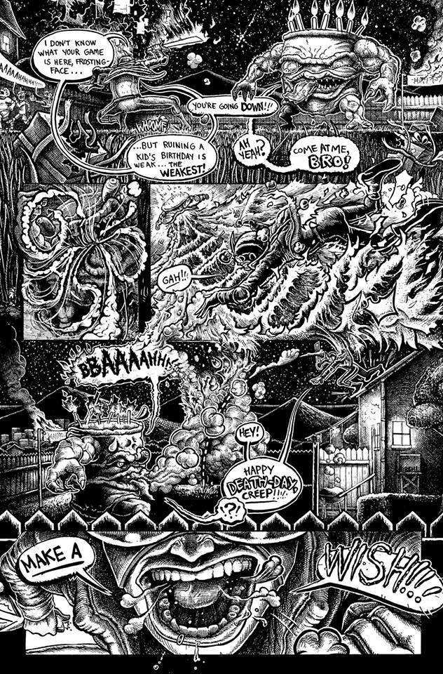 bustermoody's tweet photo. Page of inks from TASK FORCE RAD SQUAD #1. Maybe we'll collect all of Rad Squad one day. And maybe we WON'T- no one knows the future. #tfrs #taskforceradsquad https://t.co/3F6a2U4ako