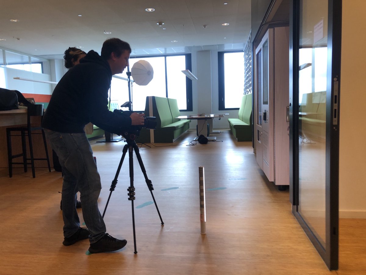 Filmshoot #HealthyFridge...! Binnenkort in dit theater!