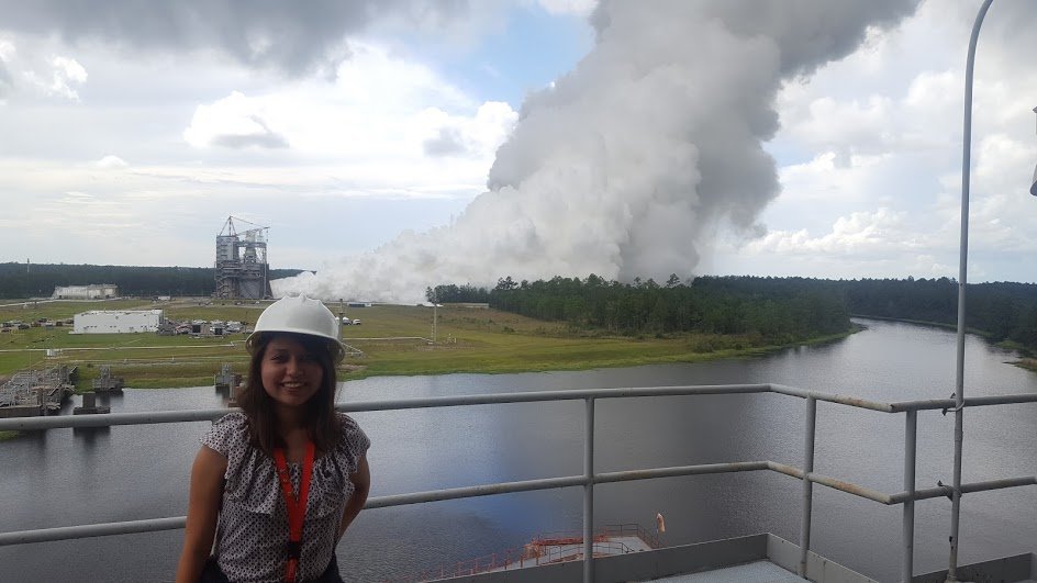 woaaofficial's tweet photo. Happy #WoAAWednesday! Today, we are highlighting Sarah Gomez, @robogrill, a senior studying mechanical engineering at @SDSU. She has had several internships, including at @NASAJPL, @NASAStennis, @GeneralAtomics, and @TheSpaceshipCo with @owensfellowship!

#HispanicHeritageMonth https://t.co/DS2qEVjiQF