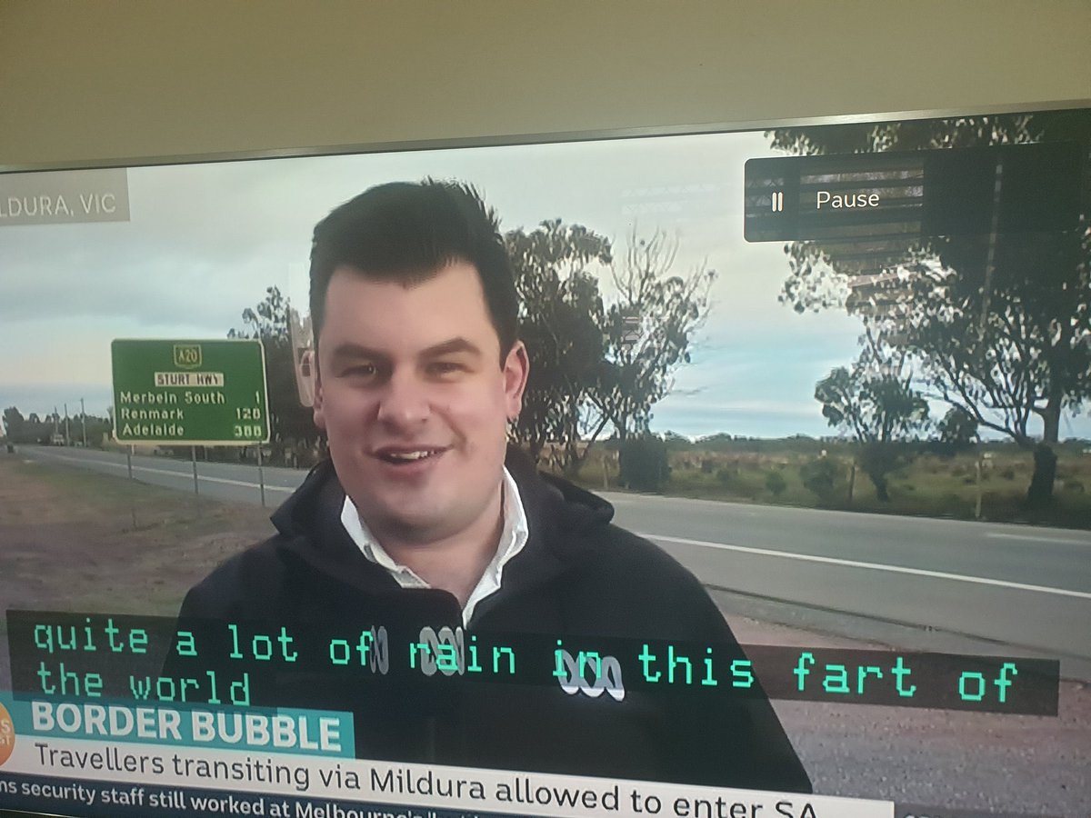 Oh, c’mon @cmtesta! Mildura’s not THAT bad..🤣 <a href="/BreakfastNews/">News Breakfast</a>