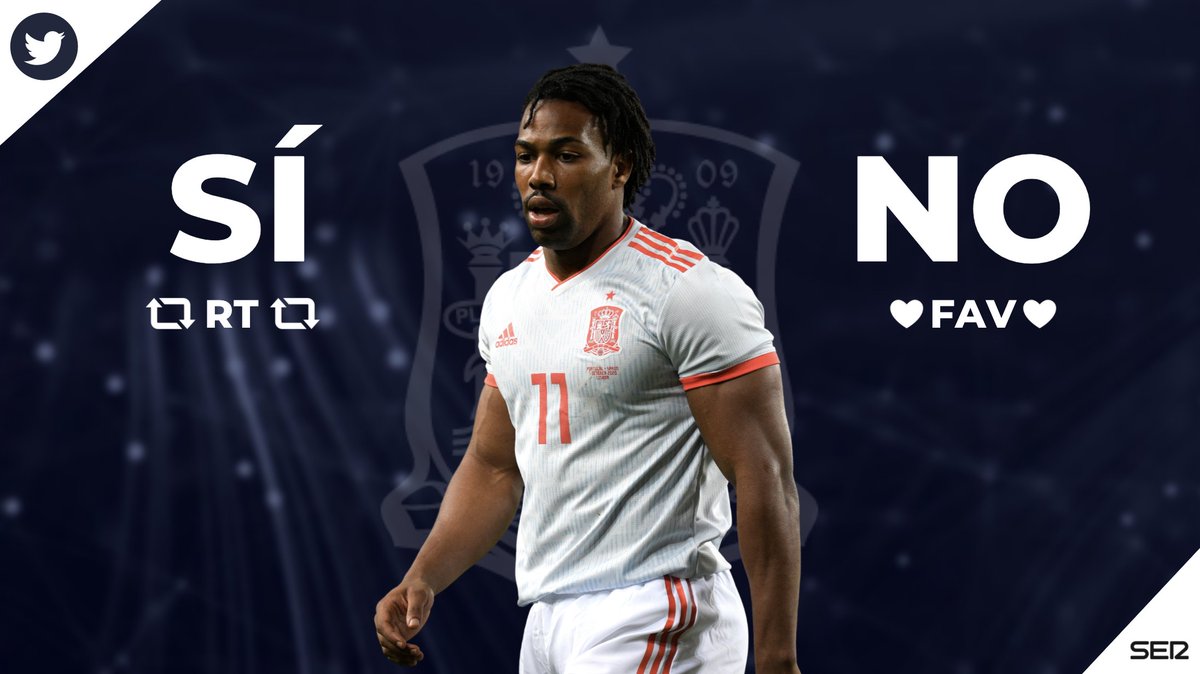 carrusel's tweet image. 🚨➡️ Tras ver los primeros minutos de @AdamaTrd37 con la selección española dirigida por Luis Enrique... 👀

🧐 ¿Crees que Adama Traoré debería ser TITULAR? 🤔

🔁 RT - SÍ, revoluciona los partidos con su juego

❤️ FAV - NO, le falta rodaje en la selección